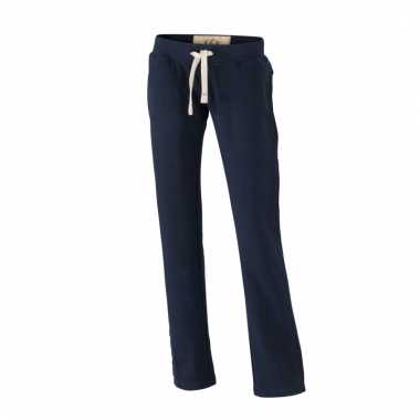Vintage joggingbroek navy voor heren