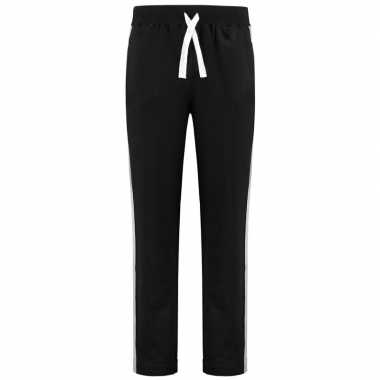 Joggingbroek heren | Stretch | One Redox | Zwart/Wit | Italian-Style.nl