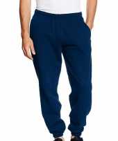 Fruit of the loom joggingbroek donkerblauw voor volwassenen